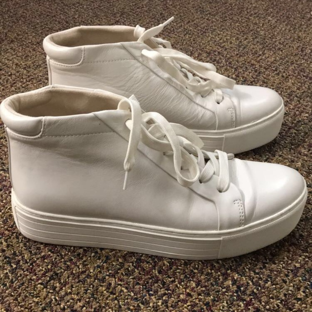 Kenneth Cole hightop platform sneaker